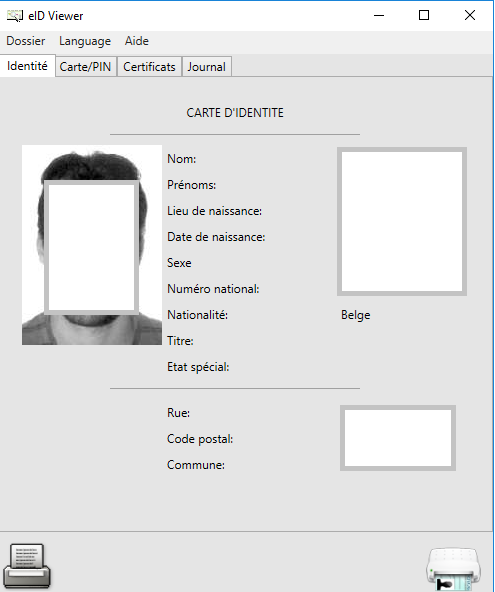 Comment se connecter avec sa carte d'identité électronique (eID